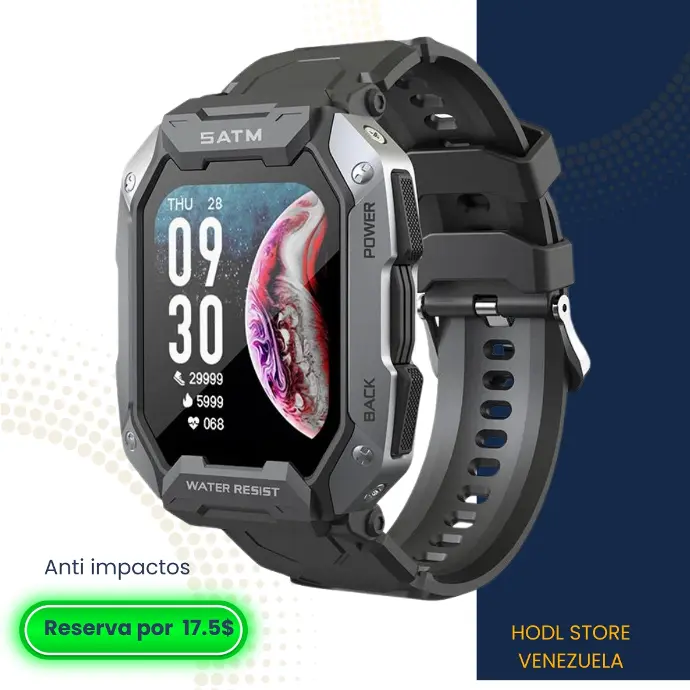 Reloj Smart Watch 5 ATM (Reserva)	​